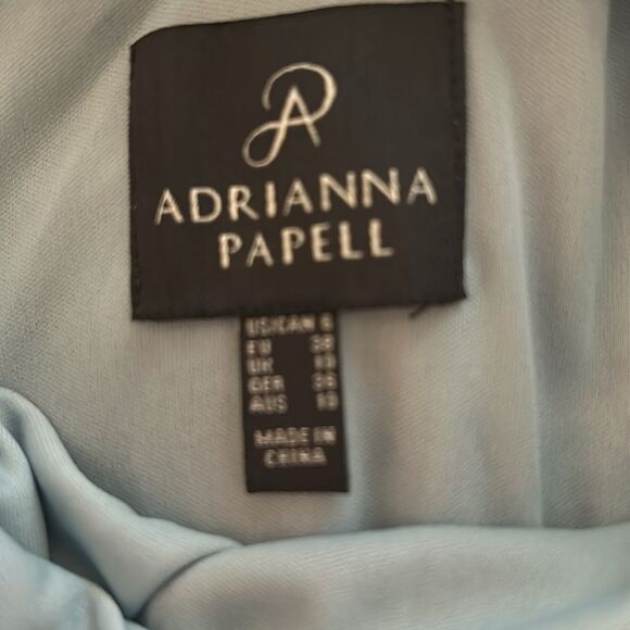 Adrianna Papell Women's Sweet Crlna Hibiscus blouse Dress, Size 6, NWT - Picture 10 of 12